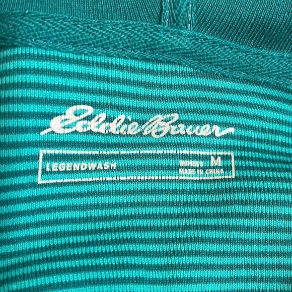 Eddie Bauer Green Zipper Athletic Hoodie - Picture 11 of 14